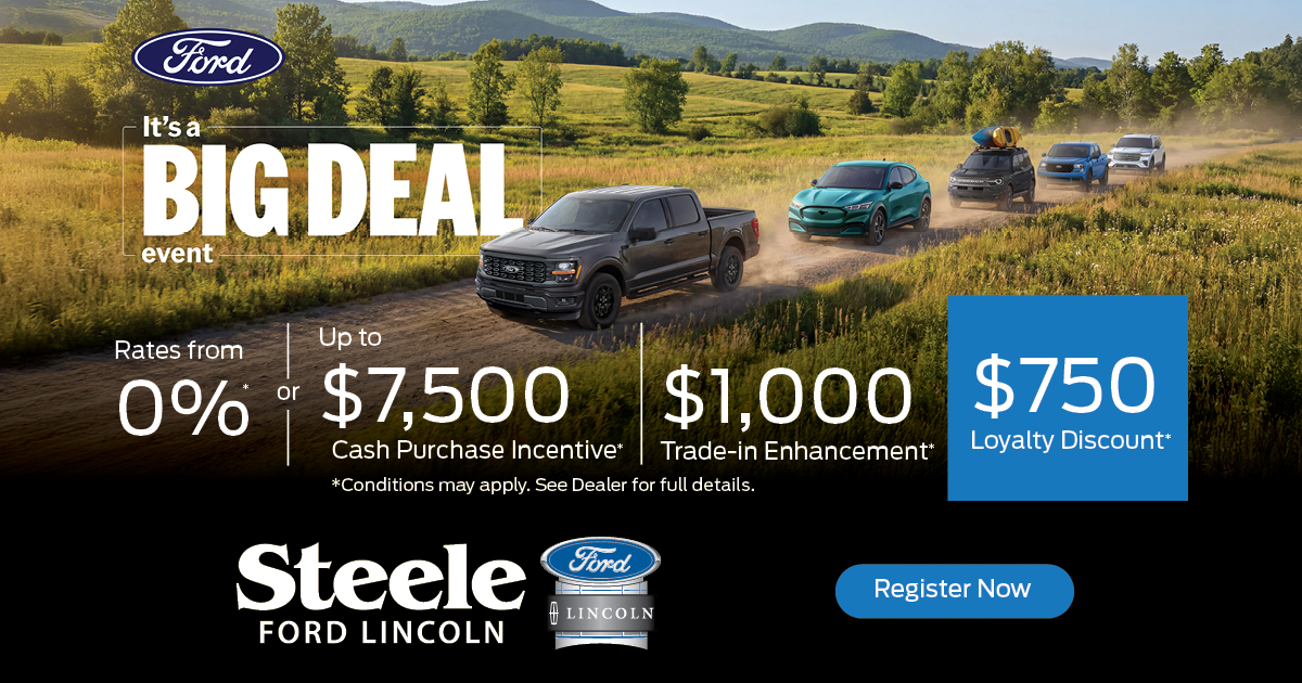 Ford Vip Steele Ford - Steele VIP Event Registration